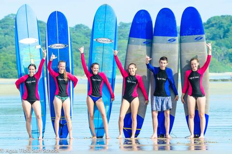 Agua Tibia Surf Lessons Costa Rica